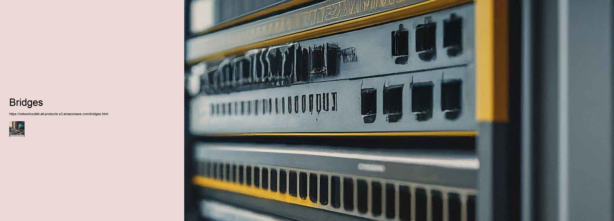 Browse All Classifications: NetworkOutlet Thing Option